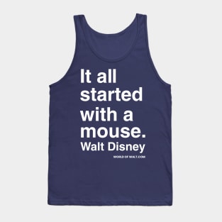 It all started with a mouse..... Tank Top